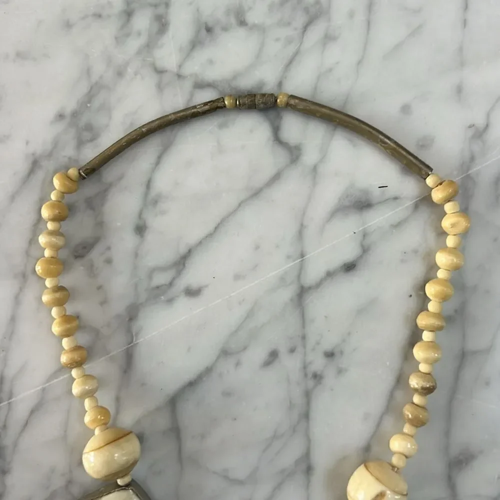 Vintage Chunky Stone Necklace
